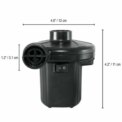 Electric Air Pump Iator For Iatables Camping Bed Mattress Swimming Pool UK - Image 6
