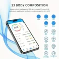 Bluetooth body fat scale, charging version, weight scale, bathroom weight scale, intelligent digital body value detection - Image 3