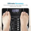 Bluetooth body fat scale, charging version, weight scale, bathroom weight scale, intelligent digital body value detection - Image 5