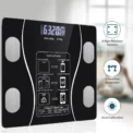 Bluetooth body fat scale, charging version, weight scale, bathroom weight scale, intelligent digital body value detection - Image 2
