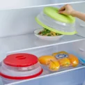 Microwave Splatter Cover Heating Folding Cover Silicone Fresh-keeping Cover Oil-proof Splash-proof Cover with Hook Cooking Lid - under20pounds. 15 - Image 4