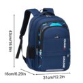 Casual Lightweight Large Capacity Backpack For Boys, Backpacks For Elementary School Students In Grades 3-6-9 - Image 6