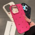 For iPhone 16 15 14 13 12 11 Pro Max CaseCute Cartoon Cherry Lichee Pattern Silicone Cover For iPhone XS Max XR 16 15 Plus Funda - Image 3