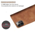 ZZXX Leather Wallet Phone Case For iPhone 16e 16 Pro Max 15 14 13 Mini 12 11 X XS XR SE2 8 7 6s Plus Flip Card Slot Holder Cover - Image 6