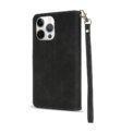 Wallet Multi-card Zipper Kickstand Magnetic Flip Leather Case For iPhone 16e 15 Pro Max 14 Plus 13 Mini 12 11 SE2 X XS XR 8 7 - Image 6