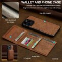 Detachable Wallet Case For iPhone 16 Pro Max 15 14 Plus 13 12 11 XS XR X 7 8 SE 2022 2020 2024 For MagSafe Cards Holder Cover - Image 5