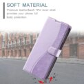 Plain Texture Leather Wallet Phone Case for iPhone 16E 16 Pro Max 15 Plus 14 13 12 11 X XR 8 7 SE 2022 Buckle Cards Cover Hoesje - Image 5