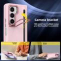 For Samsung Galaxy Z Fold 7 6 5 4 3 Galaxy Fold 7 Metal Lens Holder Phone Case Screen Glass Film S Pen Slot Shockproof Cover - Image 4