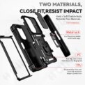 Case For Samsung Galaxy Z Fold 7 6 5 Military-Grade Protection Phone Slide Camera Cover - Image 6