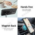 Case For iPhone 16 15 14 13 12 Pro Max Plus 8 7 Plus Mini SE Heavy Duty Protection With Sliding Camera Cover And Card Clip Cover - Image 6
