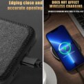 Luxury Leather Case for Apple iPhone 16 Pro Max 16e 15 14 13 12 11 X XR 7 Plus Original Logo Hole Silicone Lens Protection Cover - Image 4