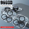 4/1PCS HD Back Camera Tempered Glass For iPhone 13Mini 13 14 15 16 Pro Max Rear Len Screen Protectors Anti-scratch Glass Film - Image 2
