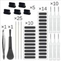 66PCS Mobile Phone Speaker Charging Port Cleaning Set Dust Plug for iPhone 16 15 14 Earphones Clean Kit Brush for Samsung Xiaomi - Image 2