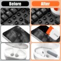 Cleaning brush for iPhone Airpods Phone slot charging port Earphone cleaning stick Laptop keyboard Digital camera lens wipe kit - Image 4