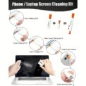 Cleaning brush for iPhone Airpods Phone slot charging port Earphone cleaning stick Laptop keyboard Digital camera lens wipe kit - Image 2