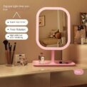 Internet celebrity with illuminated makeup mirror, student desktop makeup mirror, desktop touch up makeup mirror - Image 5
