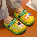 Kids' Crocs Cartoon Baby Soft-Sole Sandals – Ultra-Light Non-Slip Infant Closed-Toe Sandals for Boys and Girls, Beach Shoes - Image 4