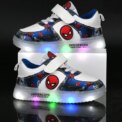Disney Led Light Shoes for Kids Fashion Cartoon Spiderman Boys Sneakers Girls Casual Shoes Breathable Kids Sport Shoes - Image 3
