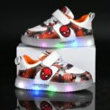 Disney Led Light Shoes for Kids Fashion Cartoon Spiderman Boys Sneakers Girls Casual Shoes Breathable Kids Sport Shoes - Image 2