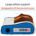 Electric Massage Vibration Pillow 4 Key Multifunctional Massager with Adjustable Hot Compress Neck and Shoulder Massager - Image 4