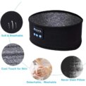 Sleep Mask Bluetooth Sleeping Headphones Headband Thin Soft Elastic Comfortable Wireless Music Headset Eye Mask For Side Sleeper - Image 5