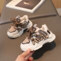 2024 Baby Chunky Shoes Girl Sports Shoes Toddler Boy Fashion Solid Color Sneakers 1-6 Years Kids Casual Breathable Running Shoes - Image 6
