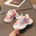 2024 Baby Chunky Shoes Girl Sports Shoes Toddler Boy Fashion Solid Color Sneakers 1-6 Years Kids Casual Breathable Running Shoes - Image 5