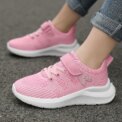 Children's sports shoes, girls' breathable leisure shoes, outdoor sports shoes, mesh surface anti slip fashionable running shoes - Image 4