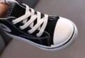 Children's Mid-Top Canvas Shoes Soft Bottom Comfortable Casual Children's Shoes Boys and Girls Non-slip Breathable Board Shoes - Image 6