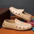 YRZL Mens Sandals Summer Comfortable Men Loafers Non Slip Driving Shoes Casual Beach Shoes Eva Slippers Slip on Man Shoes - Image 3