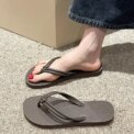Women's Flip Flops Summer Slippers, Candy Colors, Flat Sandals for Ladies, Slip-On, Anti-Slip Soft Sole, Beach Comfort Shoes - Image 5