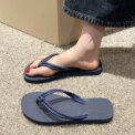 Women's Flip Flops Summer Slippers, Candy Colors, Flat Sandals for Ladies, Slip-On, Anti-Slip Soft Sole, Beach Comfort Shoes - Image 6