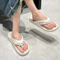 Thick Platform EVA Flip Flops For Women Summer Clip Toe Non Slip Beach Sandals Woman Men Comfortable Soft Sole Cloud Slippers - Image 5