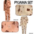 Women Girl Cute Clouds Coral Veet Pyjamas Set Winter Warm Fluffy Sleepwear UK