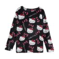 Winter Hello Kitty Pajama Top Kawaii Cartoon Pajama Y2K Warm Thickened Woman Top Plush Homewear Cute Sleepwear Shirts - Image 4