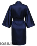 Wedding Party Team Bride Robe With Black Letters Kimono Satin Pajamas Bridesmaid Bathrobe SP2000 - Image 6