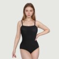 Modishion Women's Sexy Tube Top Shapewear Tummy Control Butt Lifting Slimming Bodysuit Top Open Crotch - Image 5