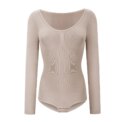 Voltsify Light Tummy Control Seamless Bodysuit Top