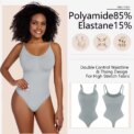 Smoothing Shapewear Bodysuit for Women Faja Full Body Shaper Thong Soft Body Shaping Sculpting Breast Slimming Underwear - Image 3