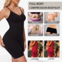 New Bodysuit Shapewear Women Tank Top Tummy Control Full Body Shaper Anti Chafing Shorts Slimming Waist Trainer Butt Lifter - Image 3
