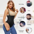 Thong Bodysuit Shapewear Women Underbust Body Shaper Tummy Control Slimming Underwear Push Up Butt Lifter Abdomen Shapers Corset - Image 6
