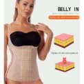 Waist Corset Postpartum Sheath Tummy Top Trainers Shapewear Women Slimming Sheath Woman Flat Belly Waist Trainer Body Shaper - Image 2