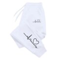 Hot Sales Unisex Sweatpants Daily Casual Pants High Quality Fitness Tracksuit Trousers Heart Print Street Sport Jogging Pants - Image 3