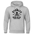 Men's Hoodie Retro Loose Hoodie Autumn Loose Wool Hoodie Simple Round Neck Women's Top
