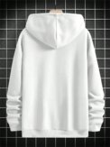 Street Letter Print Hoodie Men's Pocket Drawstring Pullover Soft Sweatshirt Autumn Casual Wear - Image 2