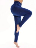 Flat Fashionable Tight Pants For Women Imitating Denim Legging Elastic Fitness And Yoga Pants Sexy Pencil Pants - Image 4
