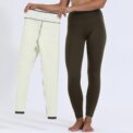 Women Winter Plus Velvet Stretch Leggings High Waist Warm Leggings Women Casual Thick Winter Leggings - Image 4