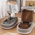Automatic Pet Feeder Water Dispenser Dog Cat Gravity Food Water Dispenser With Pet Food Bowl Large Capacity - Image 3