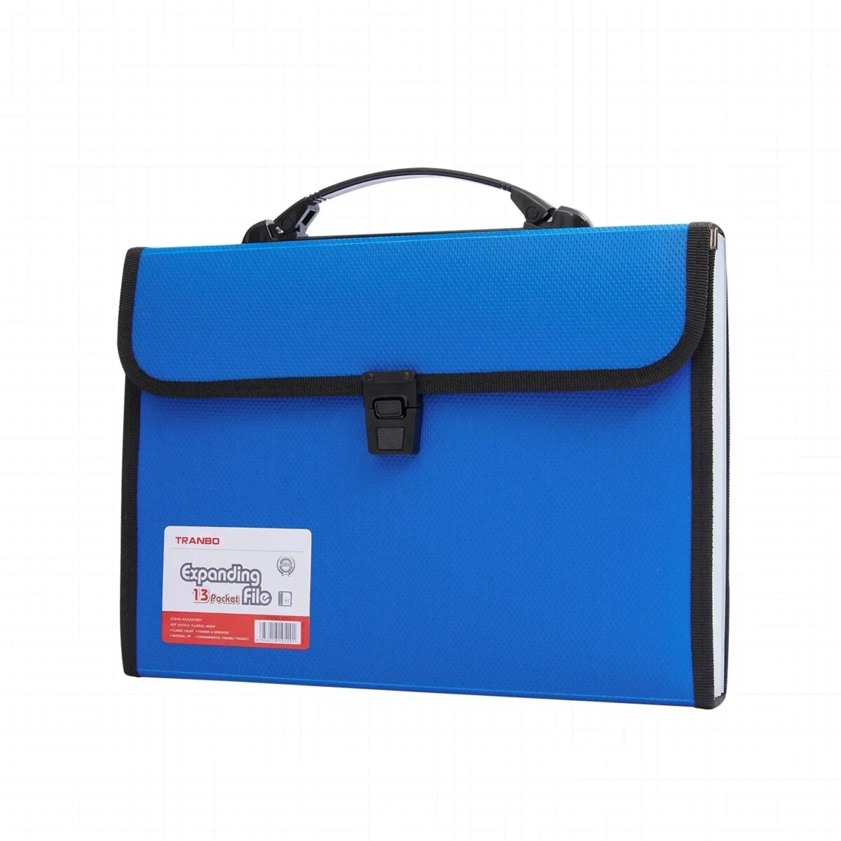 Vertical Organ Bag Thickened A4 File Folder Student Test Paper Data Storage File Bag Office Document Organizer Handheld Folder - Image 6