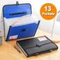 Vertical Organ Bag Thickened A4 File Folder Student Test Paper Data Storage File Bag Office Document Organizer Handheld Folder - Image 2